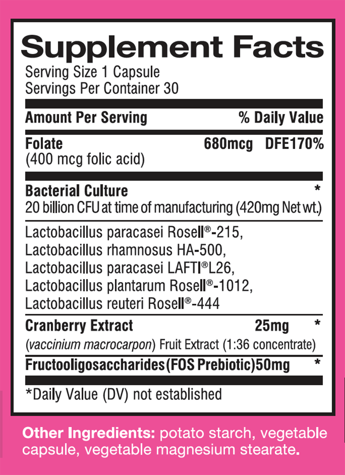 Prenatal + Postnatal Probiotic | Probiotic Flora Prenatal