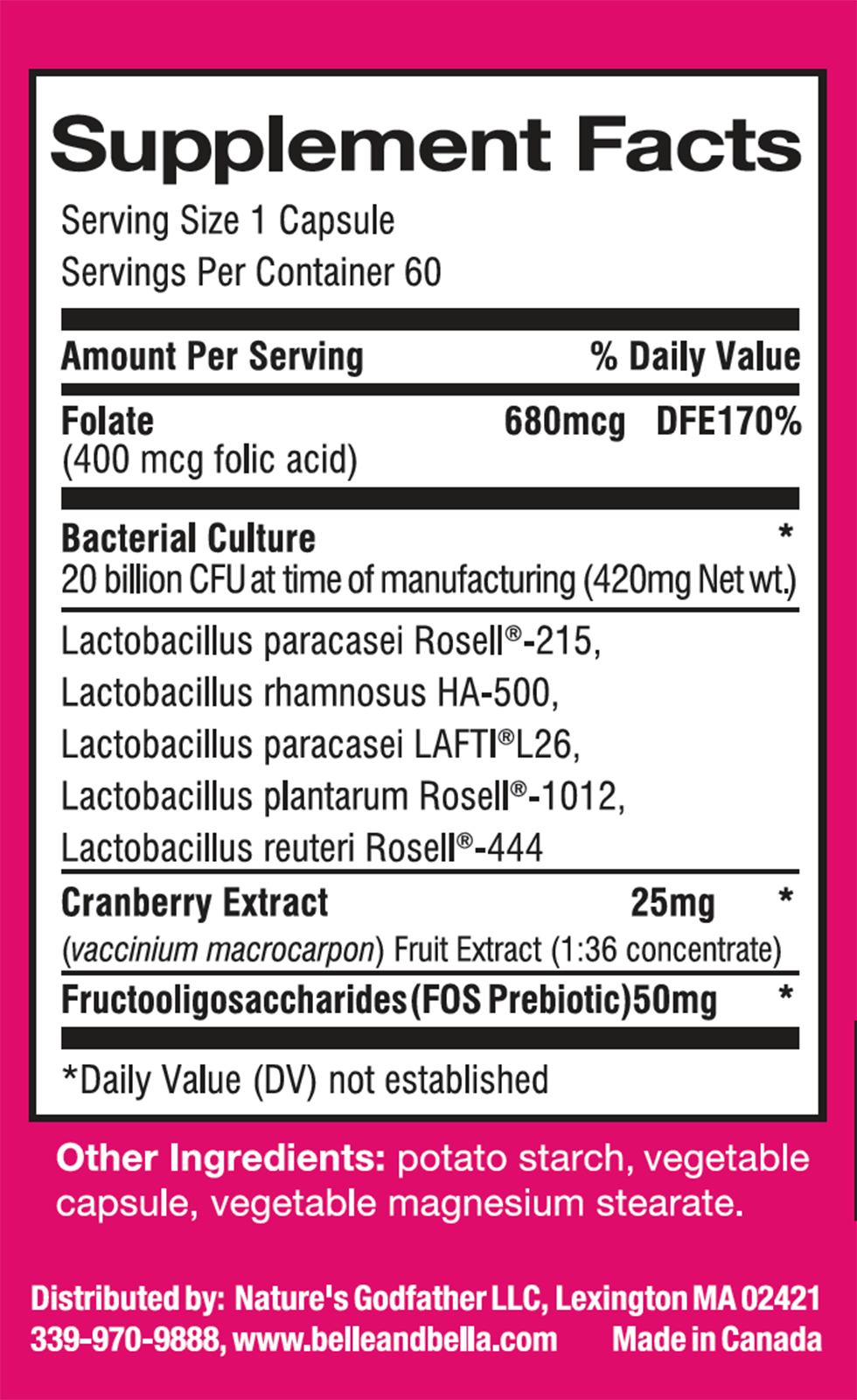 Women's Daily Probiotic | Probiology Flora Fem