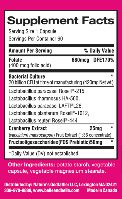 Women's Daily Probiotic | Probiology Flora Fem